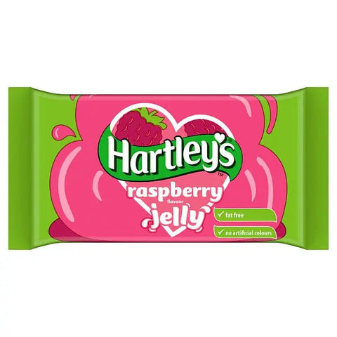 Hartley's Raspberry Flavour Tablet Jelly 135g (Case of 12)
