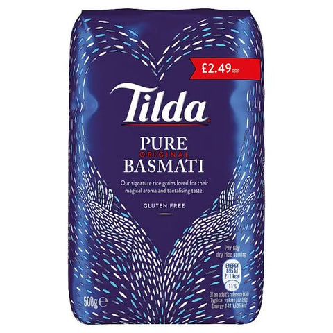 Tilda Pure Original Basmati 500g (Case of 8)