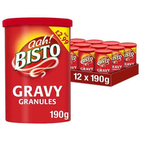 Bisto Gravy Granules 190g (Case of 12)