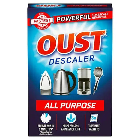 Oust All Purpose Descaler 3 x 25ml (Case of 6)