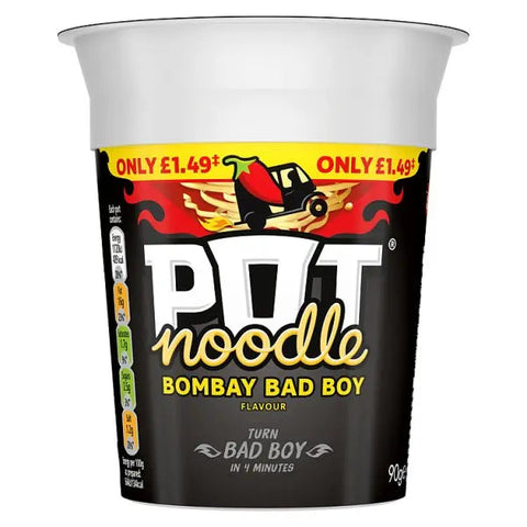 Pot Noodle Standard Pot Bombay Bad Boy 90 g (Case of 12)