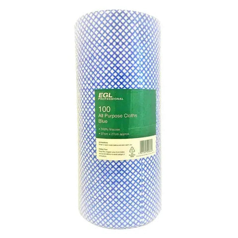 EGL Professional 100 All Purpose Cloths Blue