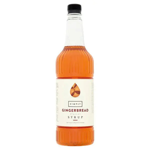 Simply Gingerbread Flavour Syrup 1L