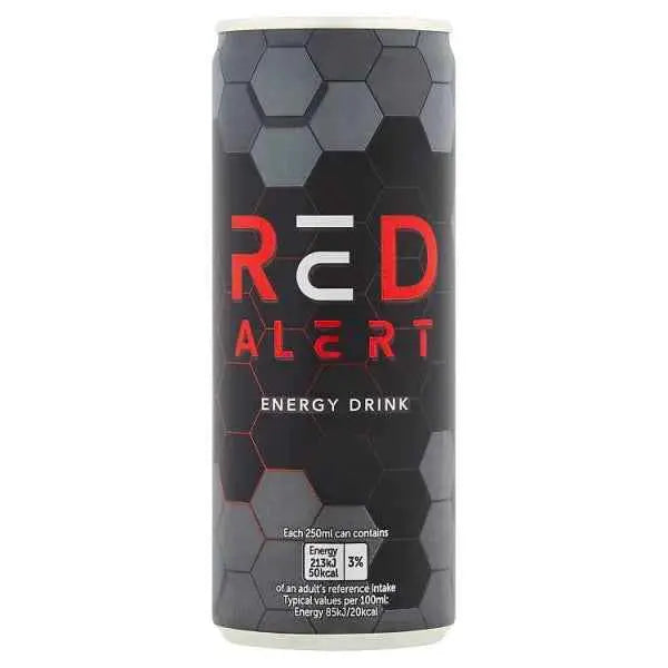 Red Alert Energy Drink 250ml (Case of 24)