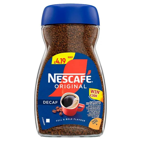 Nescafé Original Decaf 95g (Case of 6)