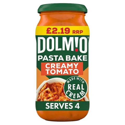Dolmio Sauce for Pasta Bake Creamy Tomato 450g (Case of 6)