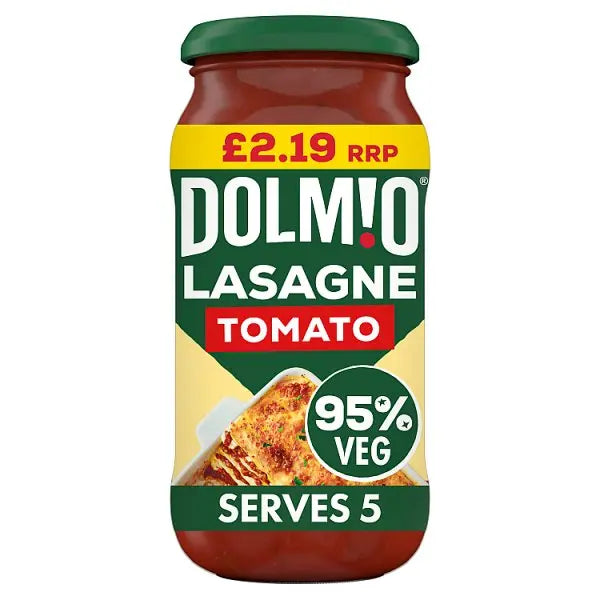 Dolmio Tomato Sauce for Lasagne 450g (Case of 6)