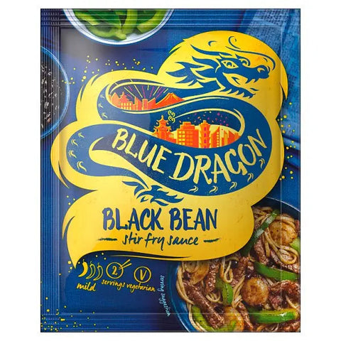 Blue Dragon Black Bean Stir Fry Sauce 120g (Case of 12)
