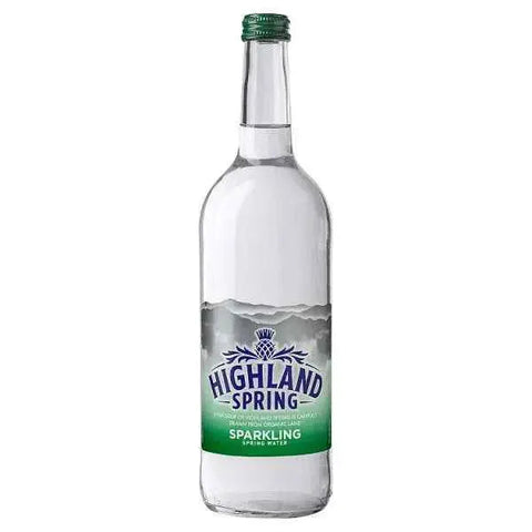 Highland Spring Sparkling Spring Water 750ml (Case of 12)