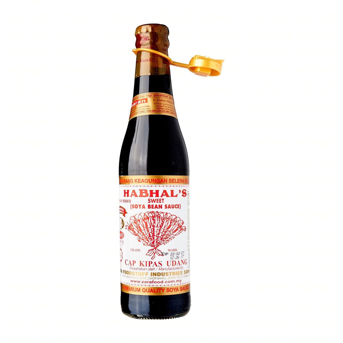 HABHAL'S Sweet Soya Bean Sauce Kicap Lemak Manis 645ml