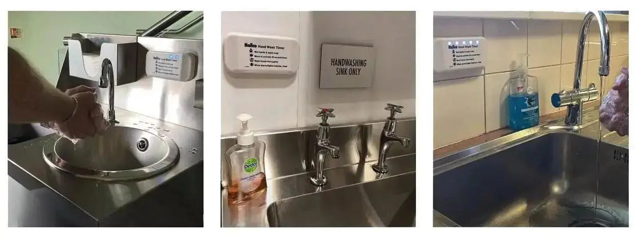 Hallco HWT1 Handwash Timer - Hygienic, hands free operation