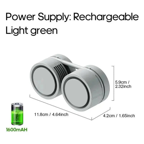Hanging Neck Fan Power ventilador Bladeless Neckband Fan Portable Mini Air Cooler USB Rechargeable Electric Fans