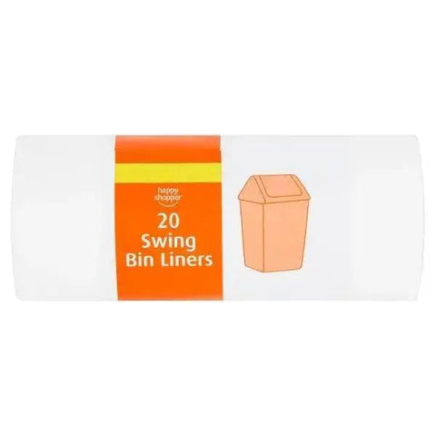 Happy Shopper 20 Swing Bin Liners Approximate