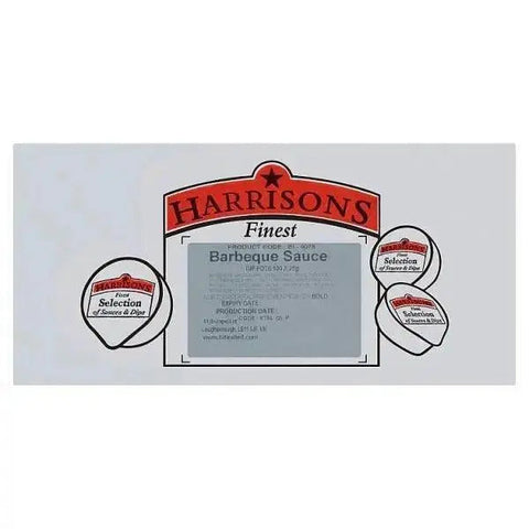 Harrisons Finest Barbeque Sauce Dip Pots 100 x 25g