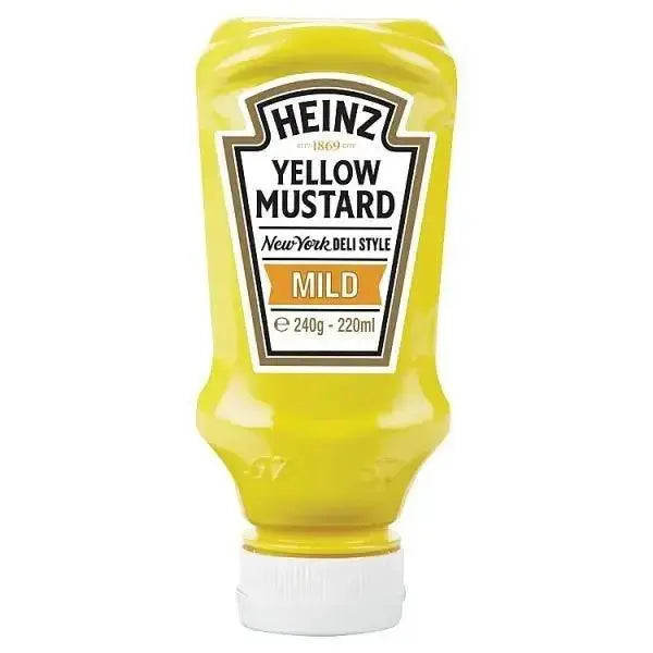 Heinz Mild Yellow Mustard 240g (Case of 8)