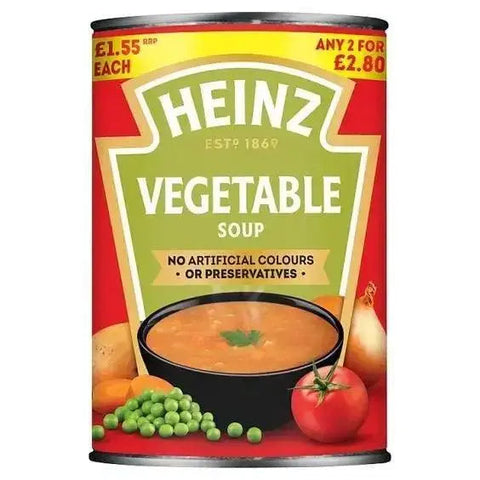 Heinz Vegetable Soup 400g (Case of 12)