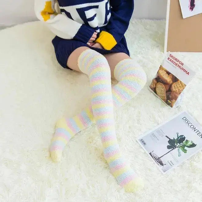 Helisopus New Winter Thigh High Socks