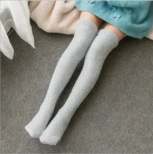 Helisopus New Winter Thigh High Socks