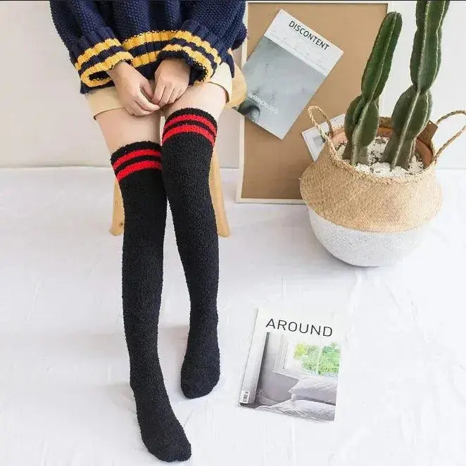Helisopus New Winter Thigh High Socks