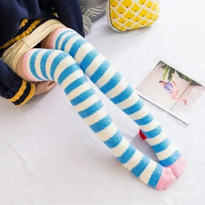 Helisopus New Winter Thigh High Socks