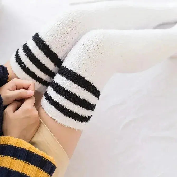 Helisopus New Winter Thigh High Socks