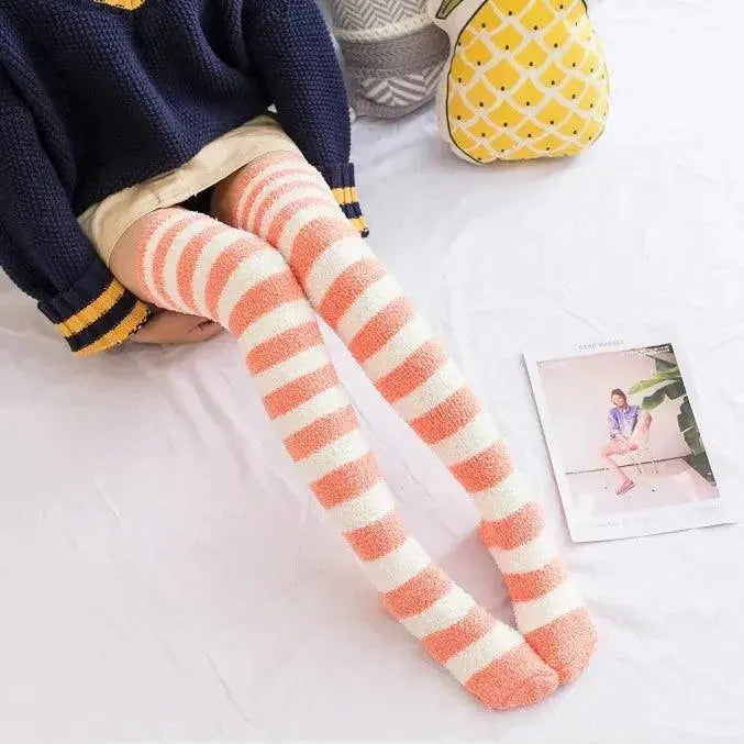 Helisopus New Winter Thigh High Socks