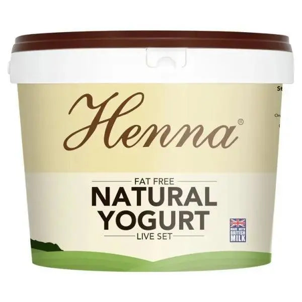 Henna Fat Free Natural Yogurt