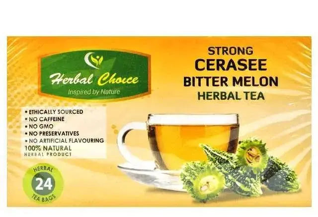 Herbal Choice Cerasee Bitter Melon Tea, 24 x 2g