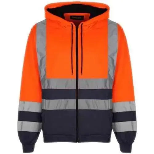 Hi Vis HV008 Hooded Zipper