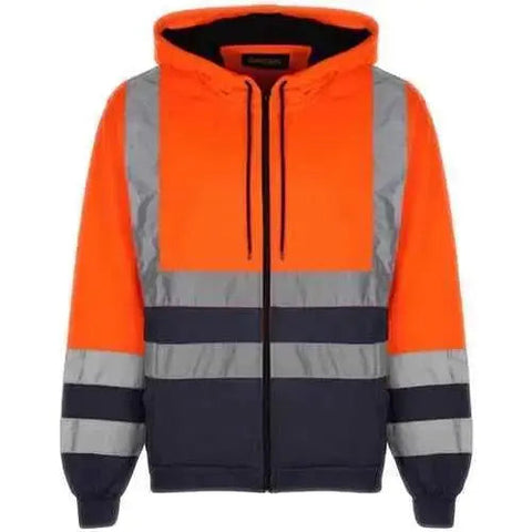 Hi Vis HV008 Hooded Zipper
