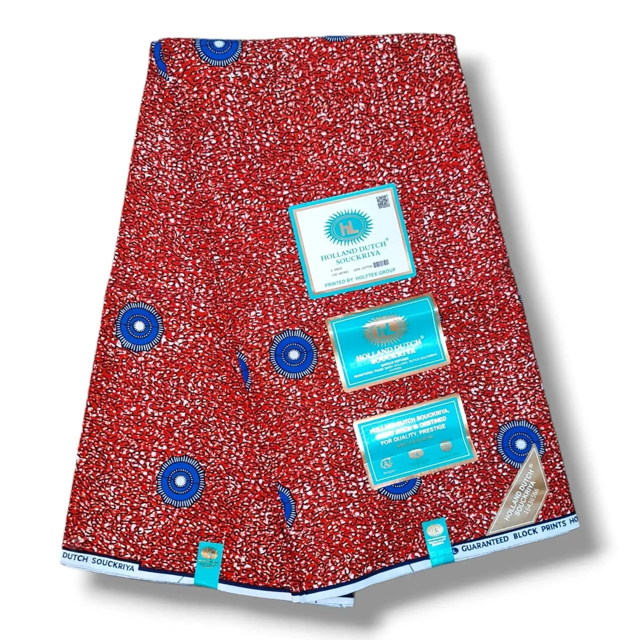 Hollandais 100% Cotton fabric 6yrds