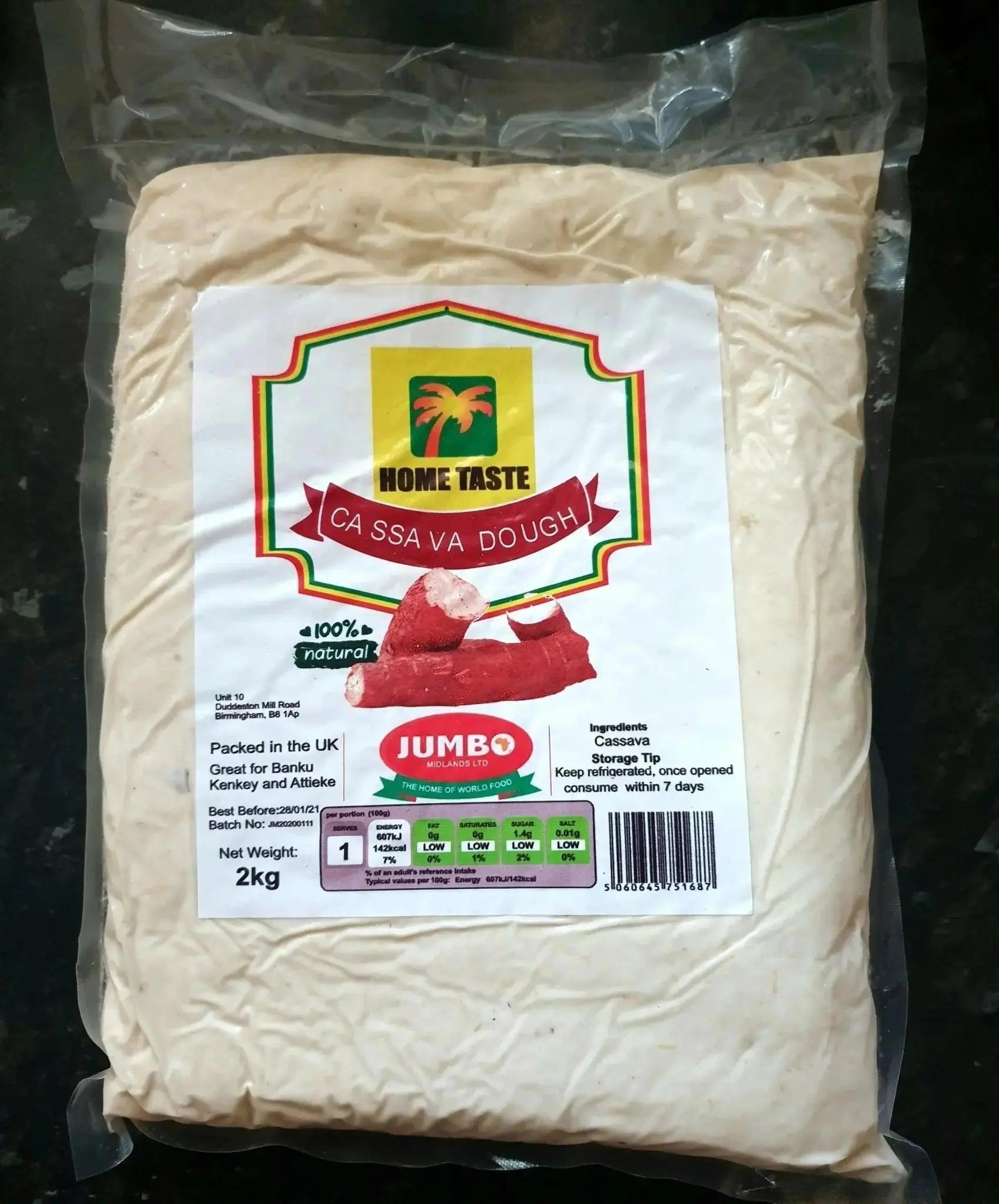 Home Taste Cassava Dough