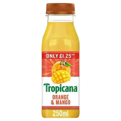 Tropicana Orange & Mango 250ml (Case of 8)