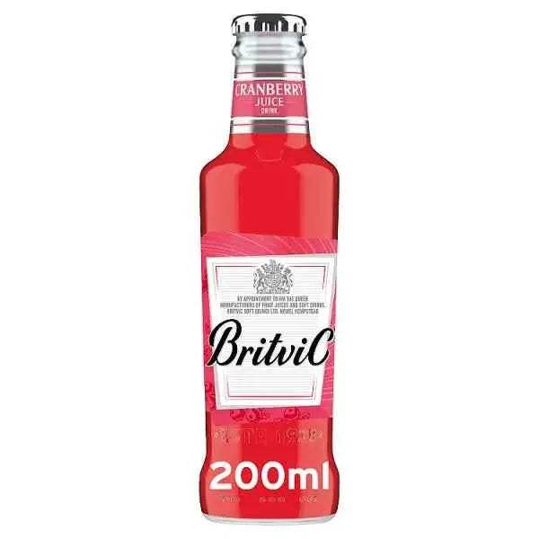 Britvic Cranberry Juice Drink Bottle 200ml (Case of 24)
