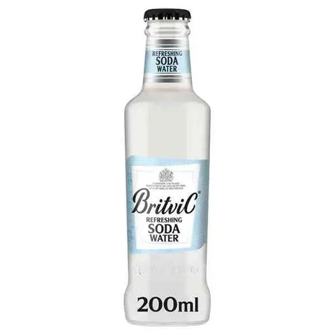 Britvic Soda Water 200ml (Case of 24)