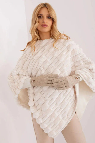 insulated fabric in a decorative geometric pattern gloves