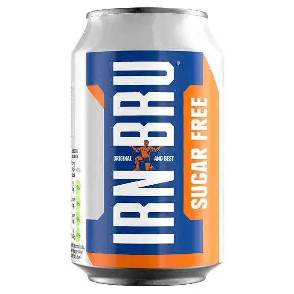 IRN-BRU Sugar Free Can 330ml (Case of 24)