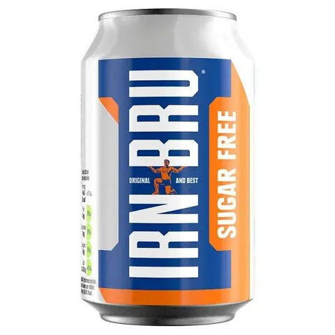 IRN-BRU Sugar Free Can 330ml (Case of 24)