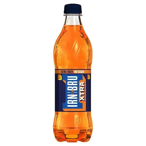IRN-BRU Xtra No Sugar 500ml Bottle (Case of 12)