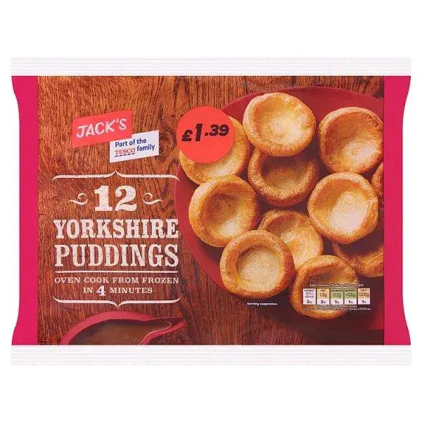 Jacks 12 Yorkshire Puddings 185g