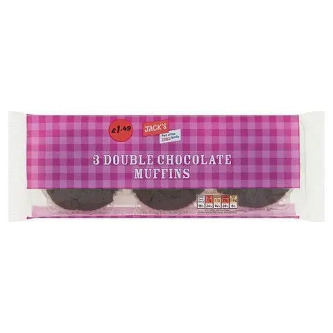 Jack's 3 Assorted Muffins 273g (Case of 6)