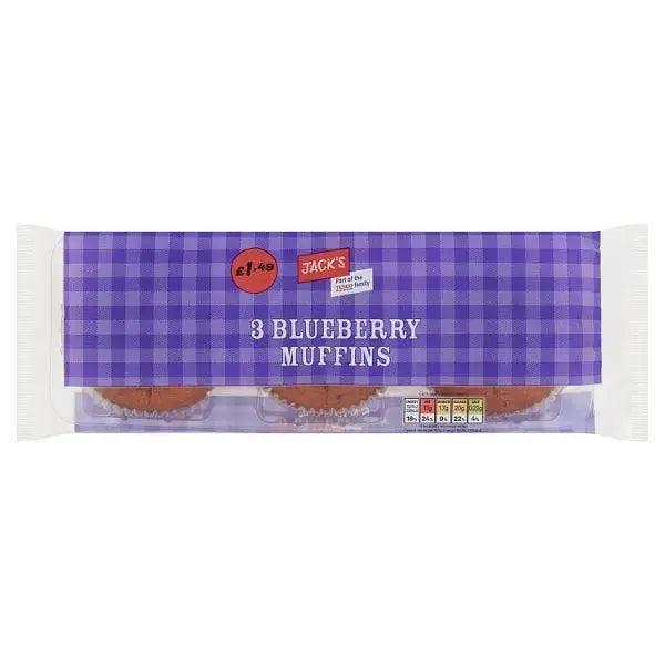 Jack's 3 Assorted Muffins 273g (Case of 6)