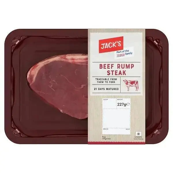 Jack's Beef Rump Steak 227g