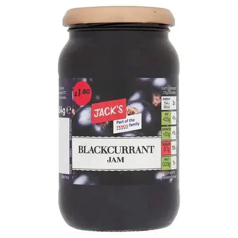 Jack's Blackcurrant Jam 454g (Case of 6)