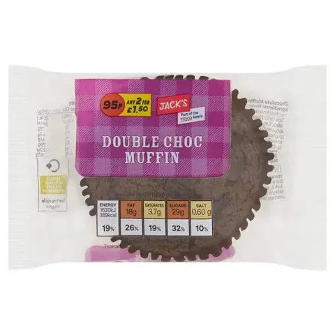 Jack's Double Choc Muffin (Case of 12)