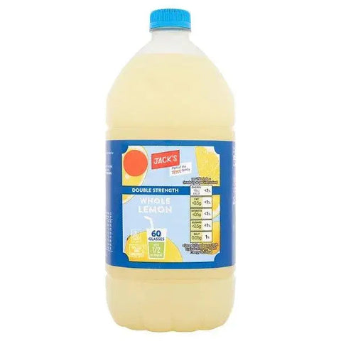 Jacks Double Strength Whole Lemon 1.5 Litre (Case of 8)