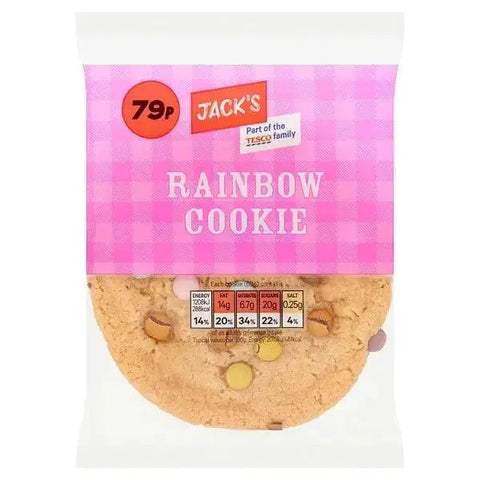Jack's Rainbow Cookie 60g (Case of 12)