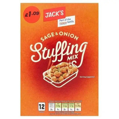Jack's Sage & Onion Stuffing Mix 170g (Case of 6)