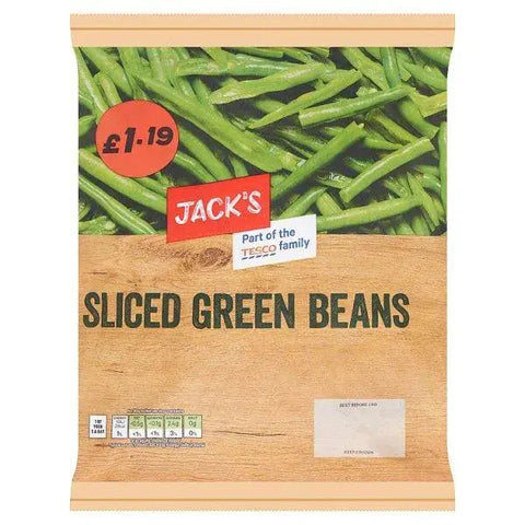 Jack's Sliced Green Beans 500g (Case of 8)