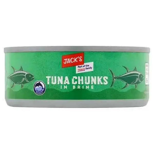 Jack's Tuna Chunks in Brine 145g (Case of 12)